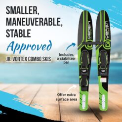 O'Brien Jr Vortex Widebody 54" Combo Water Skis