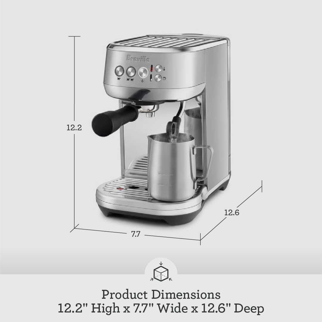 Breville Bambino Plus Espresso Machine BES500DBL, Damson Blue