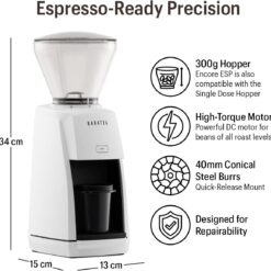 Baratza Encore ESP Coffee Grinder ZCG495WHT, White