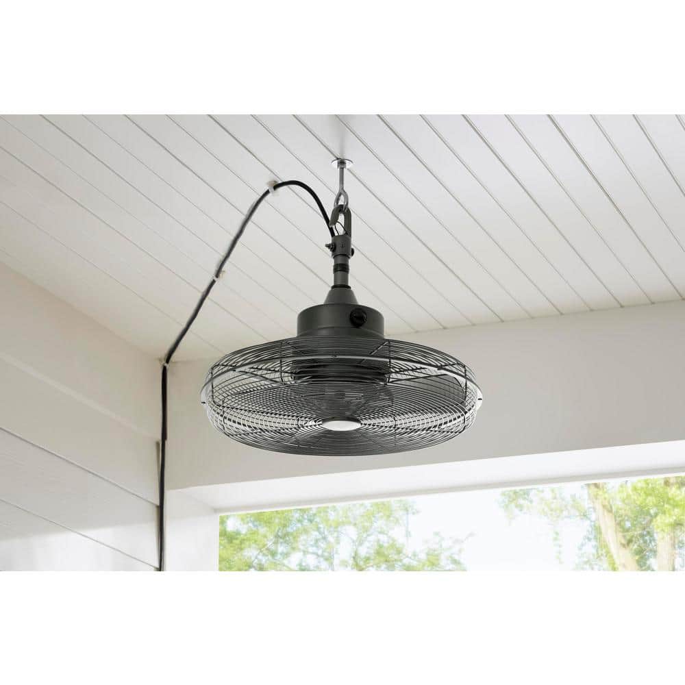 Home Decorators Collection Calthorpe 20 in. Indoor/Outdoor Wet Rated Portable Natural Iron Ceiling Fan YG682-NI