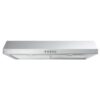 Vissani Caprelo 30 in. 320 CFM Convertible Under Cabinet Range Hood in Stainless Steel with LED Lighting and Charcoal Filter QR254S