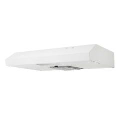 Vissani Arno 30 in. 240 CFM Convertible Under Cabinet Range Hood in White with Lighting and Charcoal Filter 30WHC19PRT
