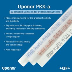 Uponor AquaPEX 3/4 in. x 100 ft. White PEX-A Expansion Pipe F1040750R