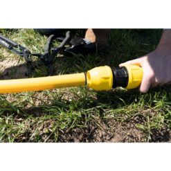 HOME-FLEX Underground 1in IPS New Install Kit (1)1in x 100 ft. Pipe (2)1in Couplers (2)1in Meter Risers, Gas Line Detection