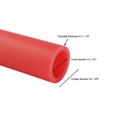 Apollo 3/4 in. x 300 ft. Red PEX-B Pipe APPR30034