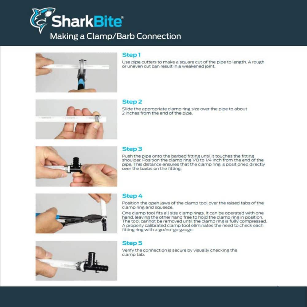 SharkBite 3/4 in. x 300 ft. Coil Red PEX-B Pipe U870R300