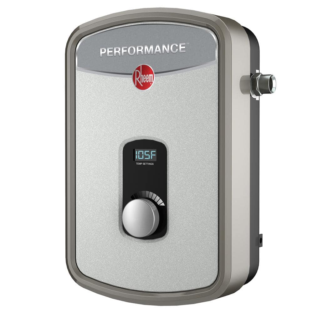 Rheem Performance 8 kW 1.55 GPM 240-Volt Self-Modulating Electric Tankless Water Heater RETEX-08