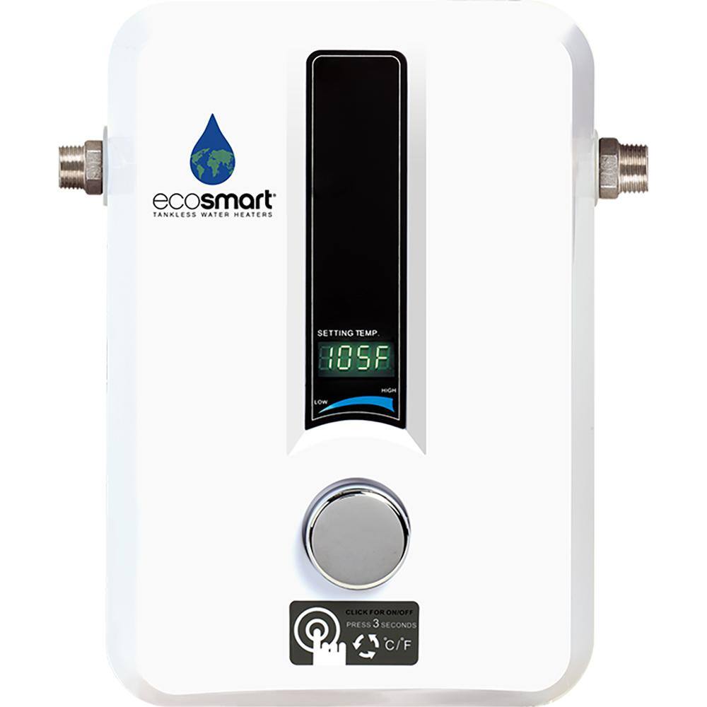 EcoSmart 13 kW 2.54 GPM 240-Volt Electric Tankless Water Heater ECO 11