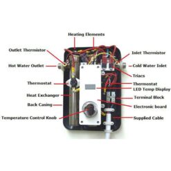 EcoSmart 13 kW 2.54 GPM 240-Volt Electric Tankless Water Heater ECO 11
