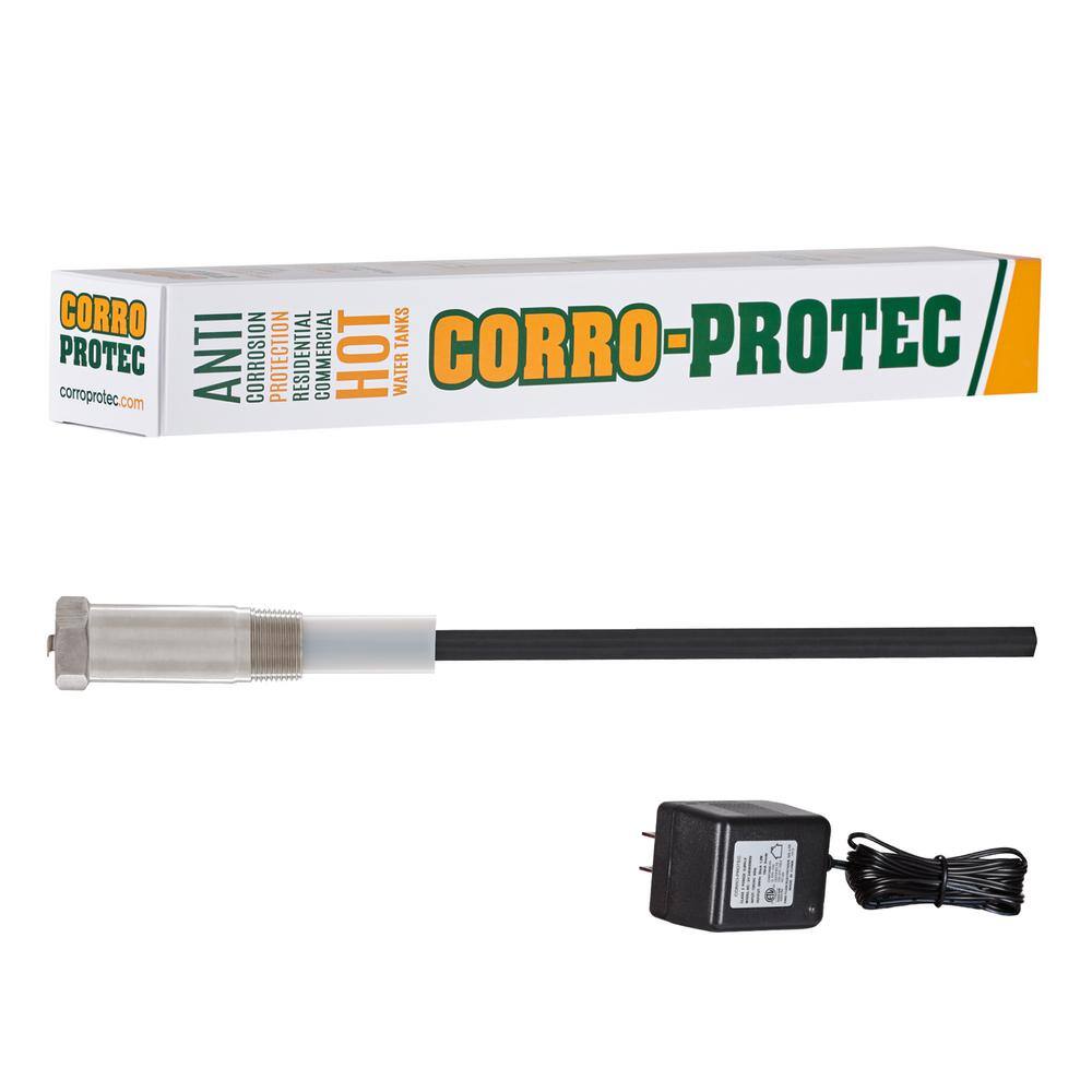CORRO-PROTEC Powered Anode Rod For 90-120 Gal. Residential Water Heater