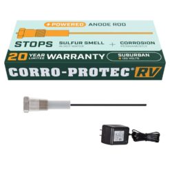 CORRO-PROTEC Powered Anode Rod For RV Suburban Hot Water Heater