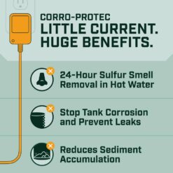 CORRO-PROTEC Powered Anode Rod For RV Suburban Hot Water Heater