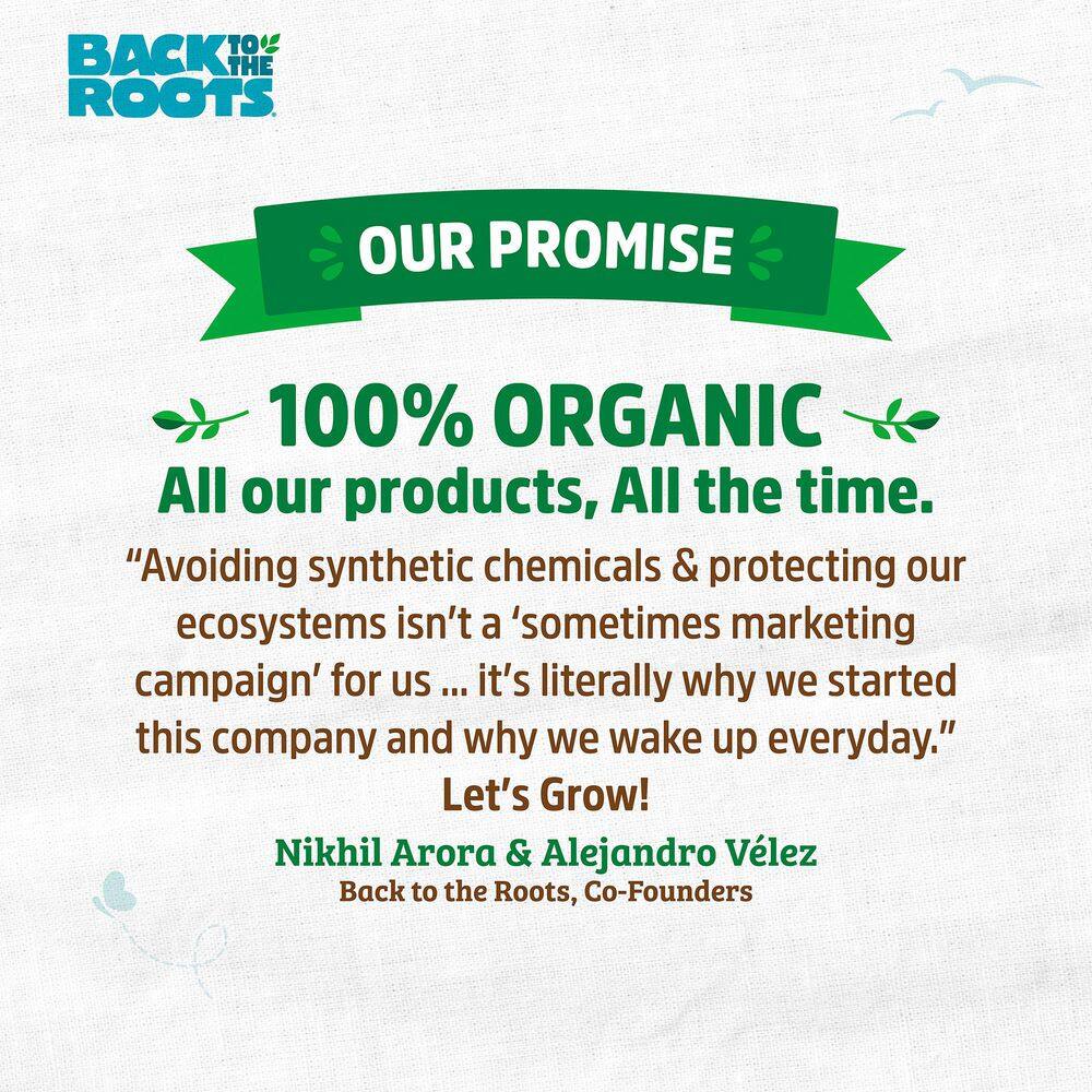 Back to the Roots Organic Garden Soil (4 1 cu.ft. Bags ) 47075-DS