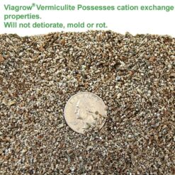 Viagrow Organic 8 cu. ft. 4CF Perlite and Vermiculite Planting Soil Additive Growing Medium 236 Qt./60 US Gal. (2-Pack) VERPER4