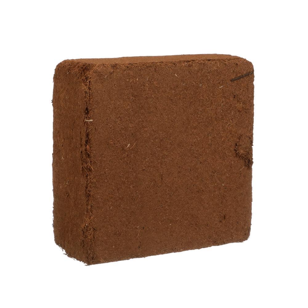 Envelor 10 lbs. Organic Coco Block Coir Brick Potting Soil (4-Pack) EN-CGM-11-4