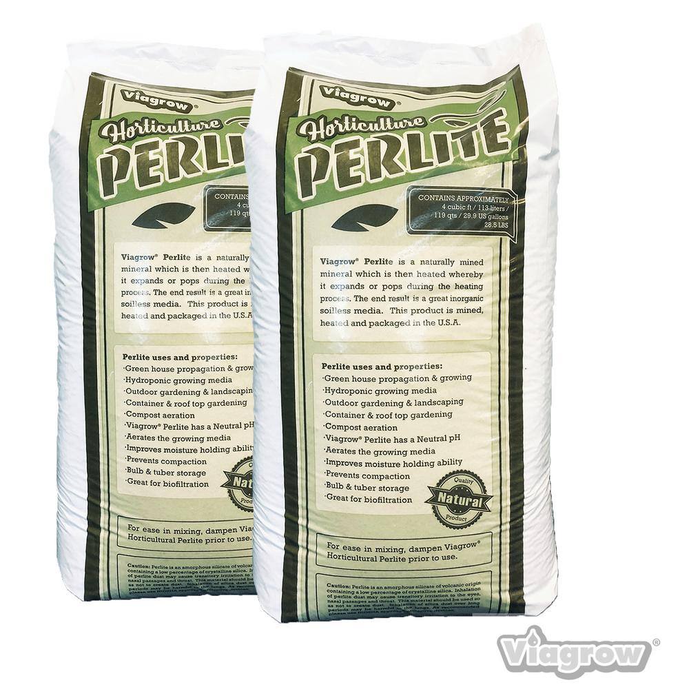 Viagrow 4 cu. ft. of Perlite (2-Pack) VPER4-2