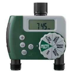 Orbit 2-Zone In-Ground 1/2 in. Sprinkler System with Hose Faucet Timer 50021
