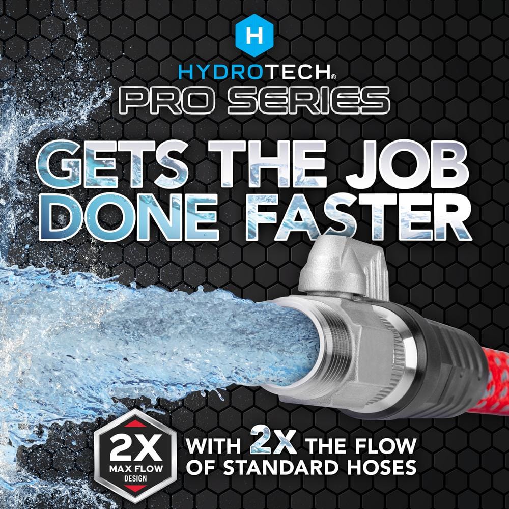 Hydrotech ProSeries Expandable 3/4 in. Diameter x 200 ft. Garden Water Hose 5595C3