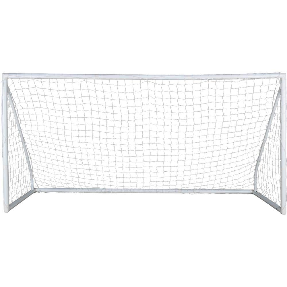 SKYSHALO Portable Soccer Goal, 12 x 6 ft. Soccer Net, Adults Kids Backyard Soccer Net, Large Practice Soccer Net