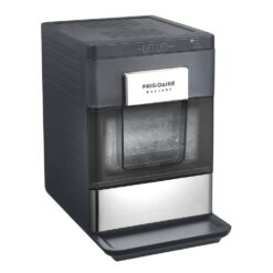 FRIGIDAIRE GALLERY 33 Lb Countertop Nugget Ice Maker with Touch Controls with Stainless Steel Trim and a Matt Finish EFIC201-Black