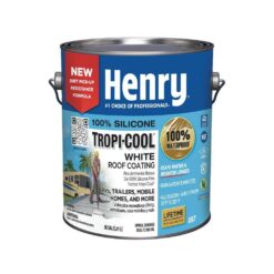 Henry 887 Tropi-Cool White 100% Silicone Reflective Roof Coating 0.90 gal. HE887HS142