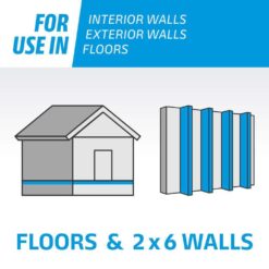 Knauf Insulation R-19 EcoBatt Kraft Faced Fiberglass Insulation Batt 15 in. x 94 in. x 6-1/4 in. 5001500/814622
