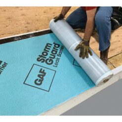 GAF StormGuard 200 sq. ft. Synthetic Patterned-Surface Peel and Stick Roof Leak Barrier Roll 0915000