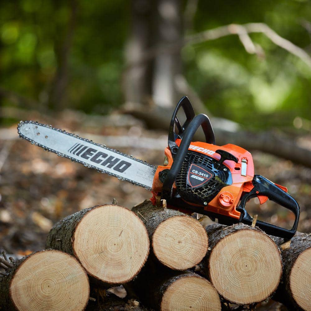 ECHO 14 in. 34.4 cc Gas 2-Stroke Rear Handle Chainsaw with Automatic Chain Oiler CS-3410-14