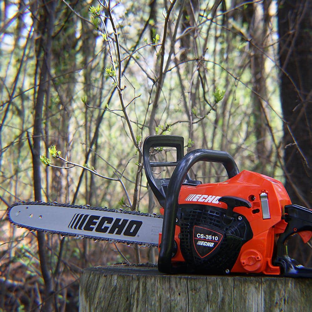 ECHO 16 in. 34.4 cc Gas 2-Stroke Engine Rear Handle Chainsaw CS-3510-16