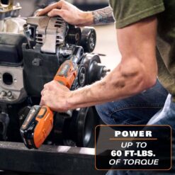 RIDGID 18V Brushless Cordless 1/2 in. Ratchet Kit with 2.0 Ah Battery and Charger R866012K
