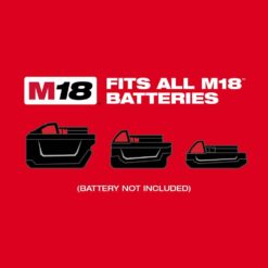 Milwaukee M18 18-Volt Lithium-Ion 175-Watt Powered Compact Inverter with 5.0 Ah Battery and Charger 2846-20-48-59-1850