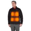 Milwaukee Men's Large M12 12-Volt Lithium-Ion Cordless Tough Shell Black Heated Jacket with (1) 3.0 Ah Battery and Charger M100B-21L