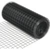 Fencer Wire 4 ft. x 50 ft. 14-Gauge Black PVC Coated Welded Wire Fence with Mesh Size 1 in. x 1 in. WV14-B4X50M11