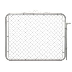 Everbilt 10 ft. W x 4 ft. H Galvanized Steel Drive Fence Gate 328402EB