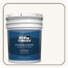 BEHR ULTRA 5 gal. Ultra Pure White Extra Durable Satin Enamel Interior Paint & Primer 775005