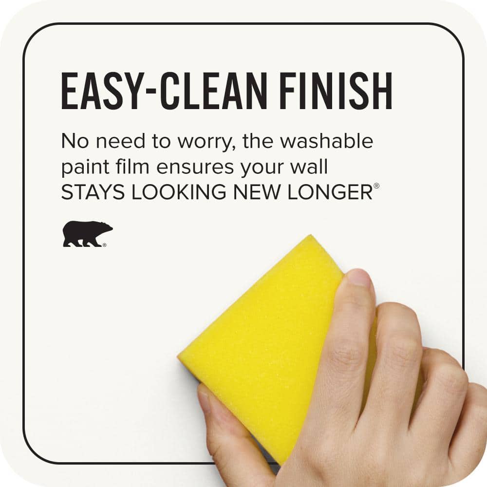 BEHR ULTRA 5 gal. Ultra Pure White Extra Durable Eggshell Enamel Interior Paint & Primer 275005