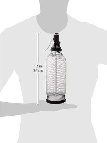 iSi North America Classic Sodamaker, 1 Quart - Stainless Steel Carbonation System for Sparkling Water