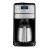 Cuisinart 10 Cup Coffee Maker with Grinder, Automatic Grind & Brew, Black/Silver