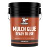 Liquid Rubber Pre-Mixed Mulch Glue - Long Lasting Bond for Landscaping and Gardens, 5 Gallon
