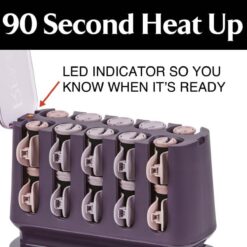 Remington Pro Hair Setter Hot Rollers, Curlers With Thermaluxe Advanced Thermal Technology