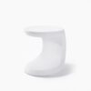 Step2 Mondello In-Pool Side Table, Outdoor/Indoor Waterproof Pool & Patio Furniture, Made of Durable Plastic, White