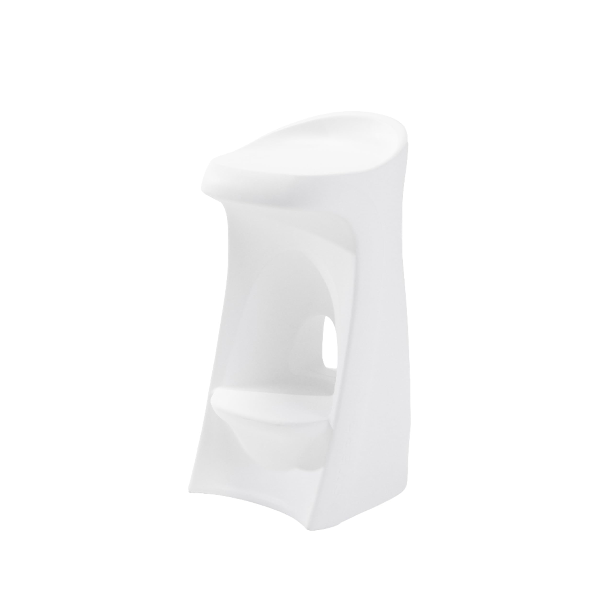 Step2 in-Pool Stool, Outdoor/Indoor Waterproof Patio Furniture, Bar Stool, Pool Lounge Chair, Made of Durable Resin, Weighted, White