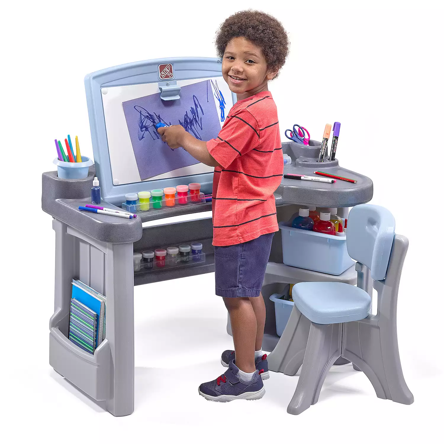Step2 Studio Art Desk Pretend Play Set - Image 2
