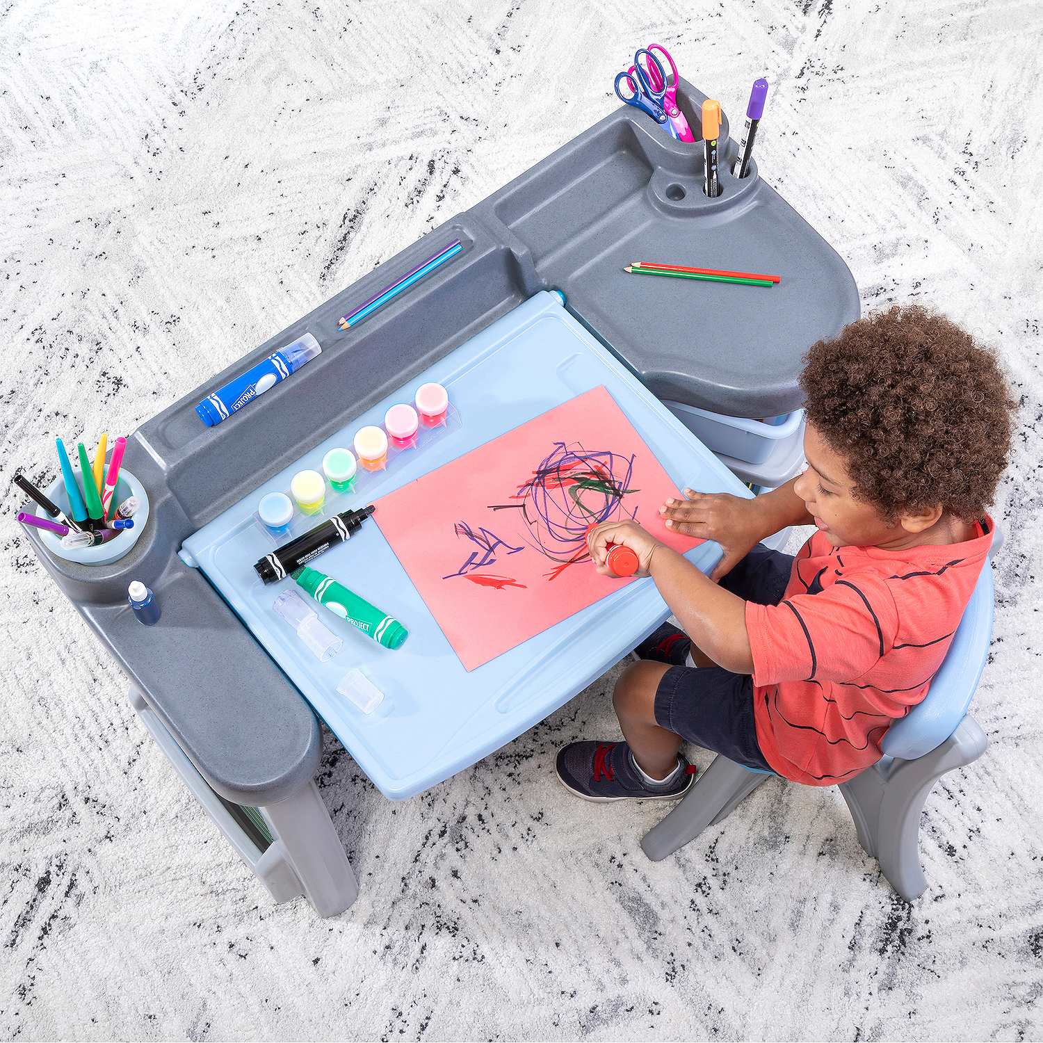 Step2 Studio Art Desk Pretend Play Set - Image 6