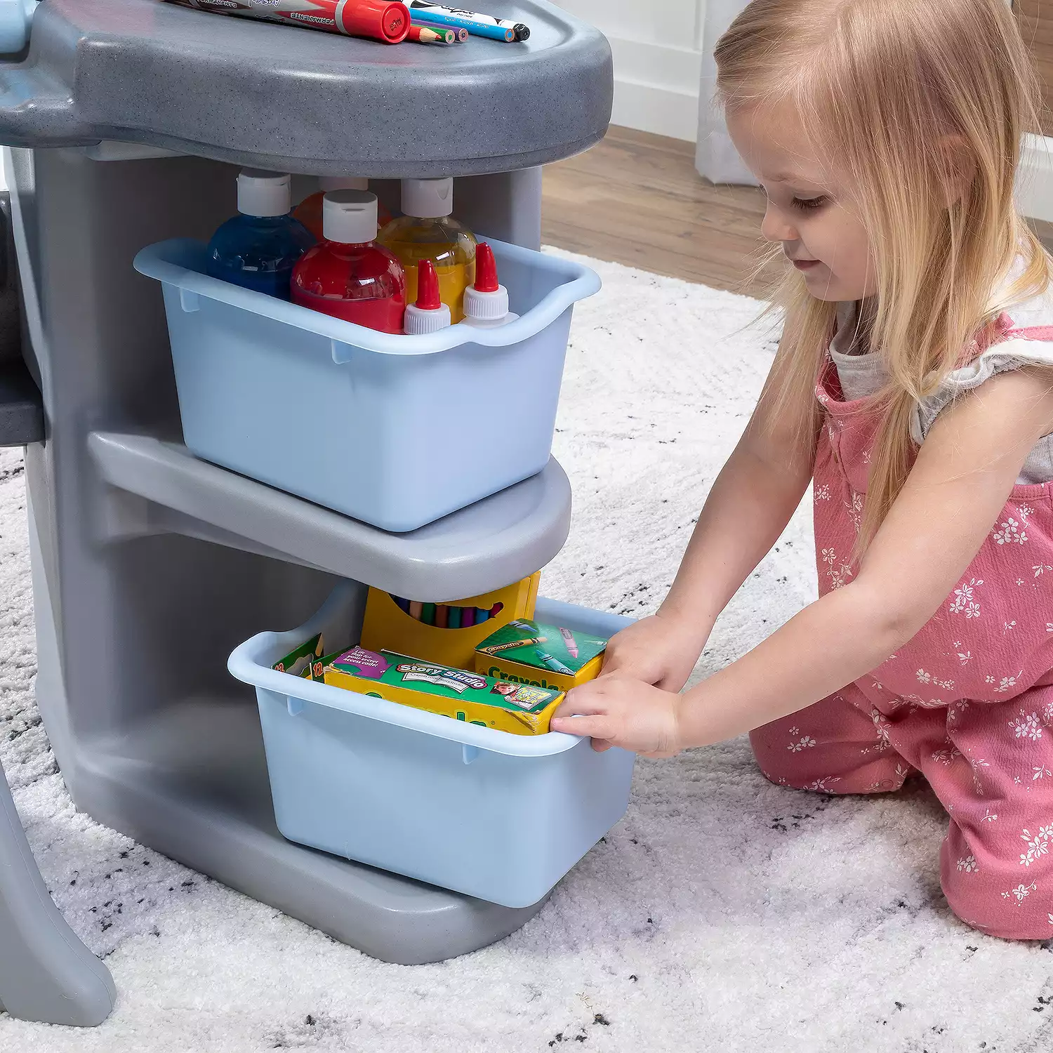 Step2 Studio Art Desk Pretend Play Set - Image 7