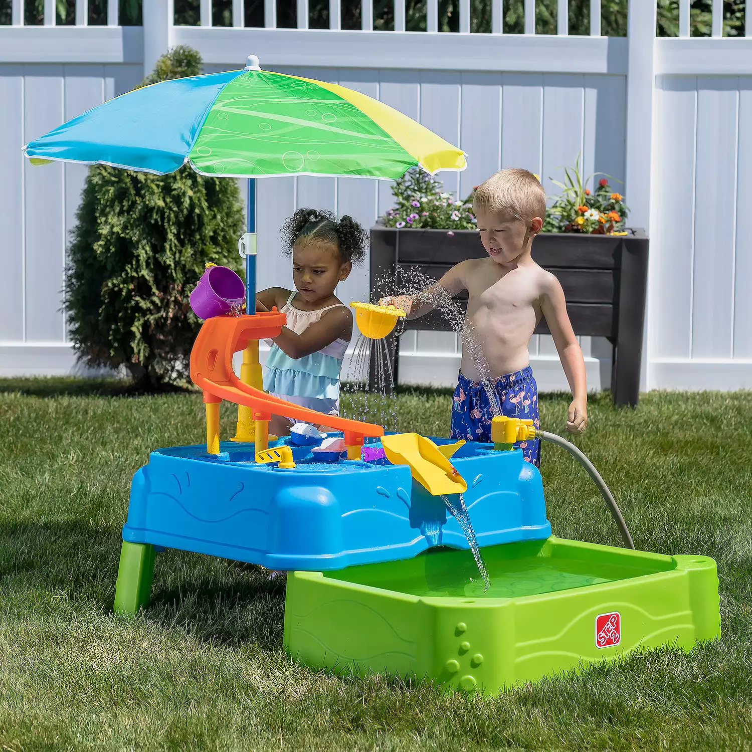 Step2 Waterpark Wonders 2-Tier Water Table - Image 11