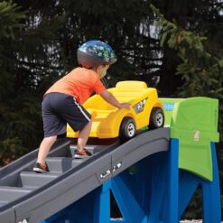 Step2 Extreme Coaster Kids Ride On Toy, Push Car, Indoor/Outdoor Roller Coaster & Playset, Max Weight 80 lbs.