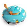 LVKE L1 Cordless Robotic Pool Cleaner, Pool Vacuum with Upgraded Obstacle-Crossing, 70 Mins Runtime, Lake Blue