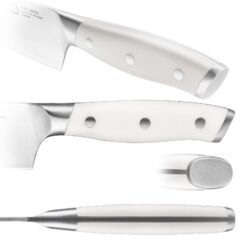 Stahl 19 Piece High Carbon Exclusive German Steel Knife Block Set (White)