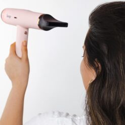 L'ANGE HAIR Le Styliste Luxury Hair Dryer, Quiet Brushless Blow Dryer with Diffuser, 1875 Watts for 4X Faster Drying